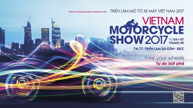Triển lãm mô tô xe máy Việt Nam 2017 sắp diễn ra với 10 thương hiệu