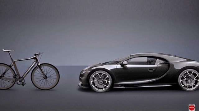 Siêu xe đạp của Bugatti - giá “chỉ khoảng” 850 triệu Đồng