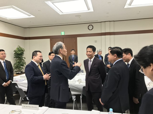 Bộ trưởng Trần Tuấn Anh tham gia hoạt động xúc tiến đầu tư tại Nhật Bản