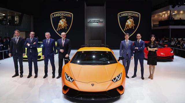 Siêu xe Lamborghini Huracan Performante chính thức ra mắt châu Á
