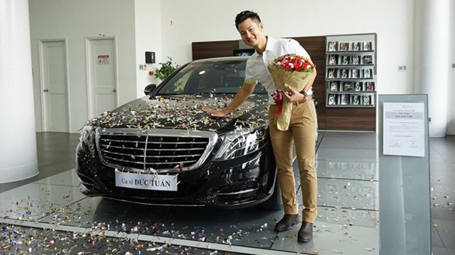 Ca sĩ Đức Tuấn tậu Mercedes-Benz S400L đời mới trị giá 4 tỷ Đồng