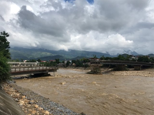 Đoàn công tác Bộ Công Thương đến Yên Bái tham gia khắc phục hậu quả mưa lũ