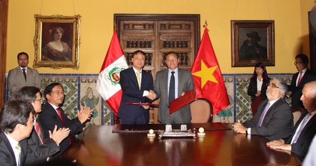 Thứ trưởng Đỗ Thắng Hải tham dự Kỳ họp lần thứ nhất Ủy ban liên CP Việt Nam – Peru