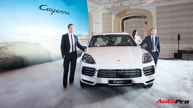 Porsche Cayenne 2018 ra mắt Việt Nam, giá trên 4,5 tỷ đồng