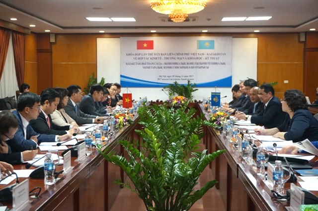 Khóa họp thứ 8 Ủy ban liên Chính phủ Việt Nam – Kazakhstan về hợp tác KT - TM và KH 