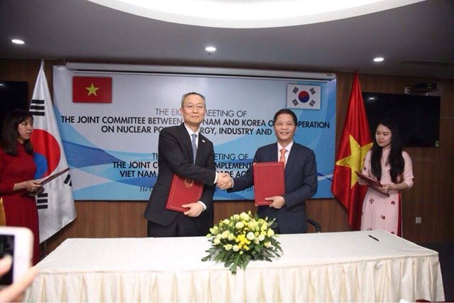 Kỳ họp lần thứ 8 của UBHH Việt Nam – Hàn Quốc về hợp tác Điện hạt nhân, NL, CN & TM