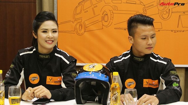 Vì sao tiền vệ U23 Quang Hải và Hoa hậu Ngọc Hân tham gia giải đua xe địa hình VN?