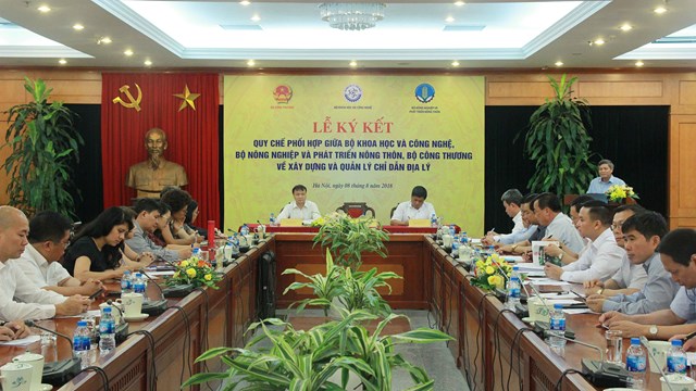 Bộ Công Thương phối hợp xây dựng và quản lý Chỉ dẫn địa lý cho hàng hóa Việt Nam