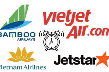 Hãng hàng không Việt nào đúng giờ nhất tháng qua?