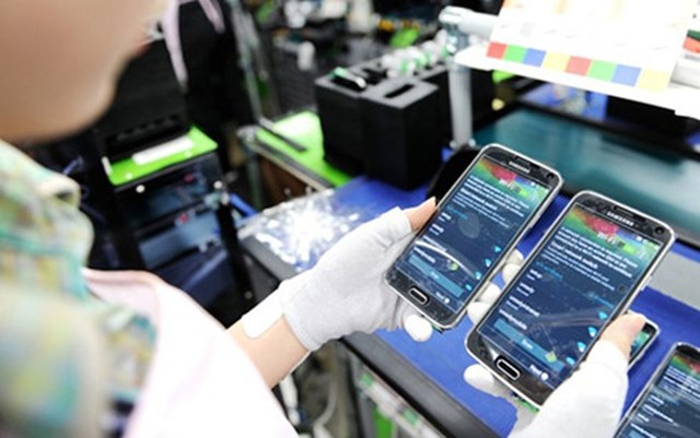 Điện thoại các loại và linh kiện xuất khẩu sang Hàn Quốc đạt kim ngạch hàng tỷ USD