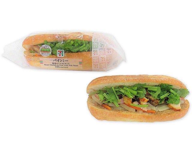 Bánh mì Việt Nam bất ngờ xuất hiện trên kệ của hệ thống 7-Eleven tại Nhật Bản