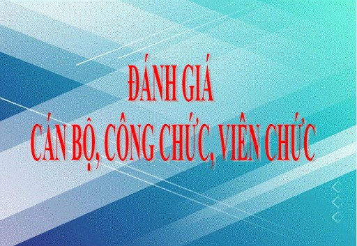 Nghị định của Chính phủ đánh giá, xếp loại chất lượng cán bộ, công chức, viên chức