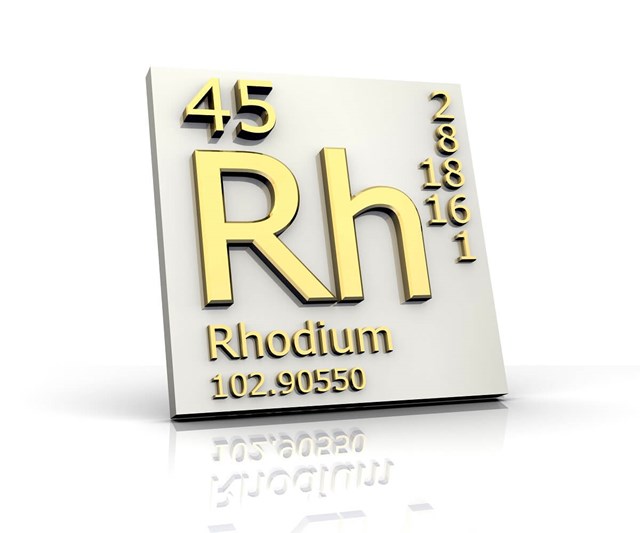 Rhodium – Kim loại quý hiếm và giá trị nhất hành tinh – tăng giá phi mã