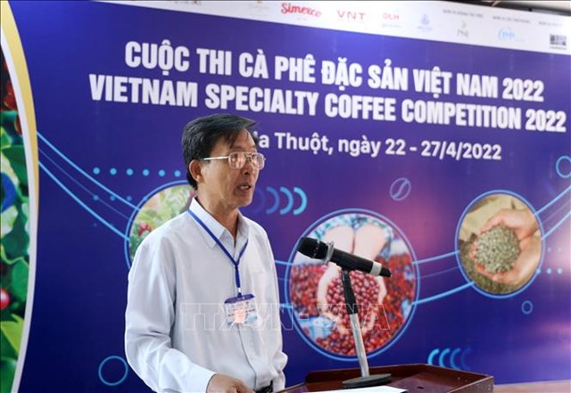Khai mạc cuộc thi cà phê đặc sản Việt Nam 2022