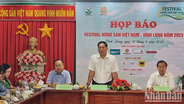 Festival Nông sản Việt Nam - Vĩnh Long năm 2023 diễn ra từ 11 - 17/9