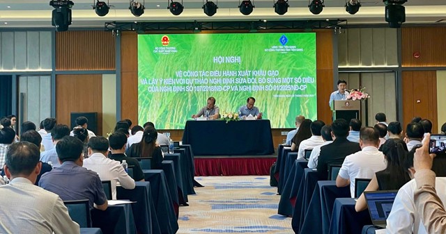 Bộ Công Thương tổ chức hội nghị về công tác điều hành xuất khẩu gạo năm 2025