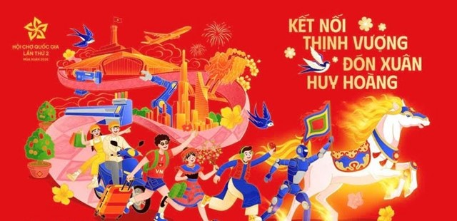 Hội chợ Quốc gia Mùa Xuân 2026 dự kiến diễn ra từ ngày 2 - 8/2