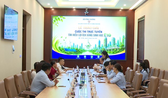 Hơn 11.500 lượt tham gia Cuộc thi tìm hiểu lợi ích của xăng sinh học E10