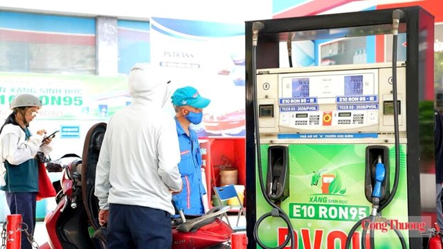 Ban hành thí điểm một số chính sách trong triển khai xăng E10: Quy định về giá xăng E10RON95-III