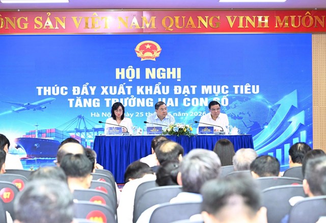 Hội nghị thúc đẩy xuất khẩu đạt mục tiêu tăng trưởng hai con số