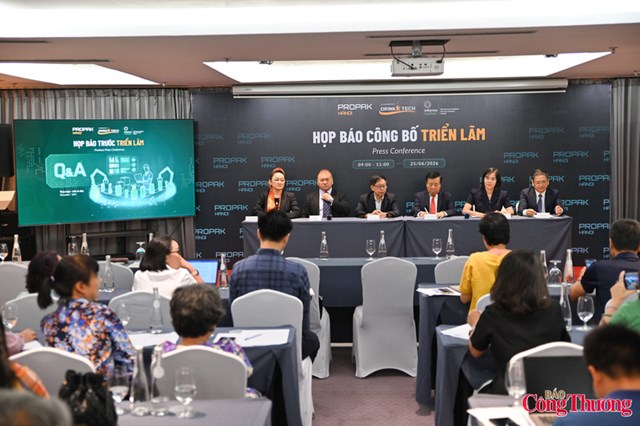 13-15/10: Hà Nội sắp có triển lãm quốc tế về công nghệ xử lý, chế biến và đóng gói