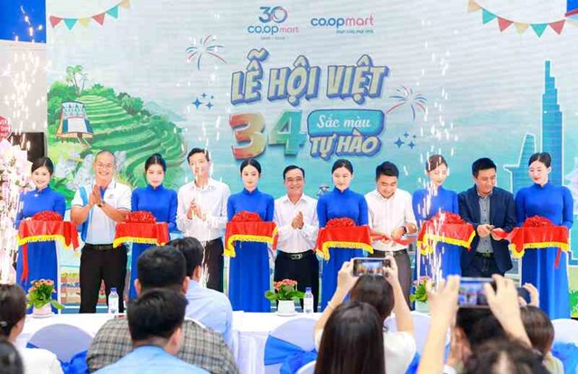 Saigon Co.op triển khai 'Lễ hội Việt - 34 sắc màu tự hào' toàn quốc