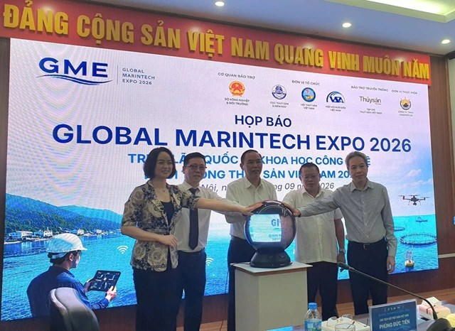 Hơn 250 gian hàng công nghệ hội tụ tại Global Marintech Expo 2026