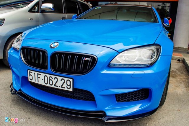 BMW M6 duy nhất Sài Gòn đổi màu xanh 'Ả Rập'