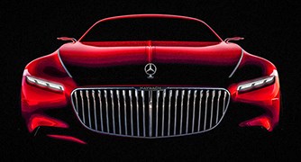 Coupe siêu sang Mercedes-Maybach Vision 6 sẽ cạnh tranh với Rolls Royce Wraith 