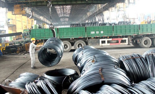 Nhập khẩu thép 7 tháng tăng gần 45% cùng kỳ, riêng tháng 7 tăng 74% về lượng
