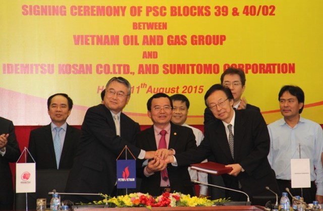 PVN ký hợp đồng phân chia sản phẩm dầu khí thềm lục địa Tây Nam Bộ
