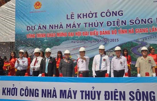Xây nhà máy thủy điện hơn 1800 tỷ đồng ở Hà Giang 