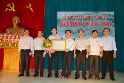 Nghệ An sắp có Khu Liên hiệp công nghiệp VSIP rộng 750 ha