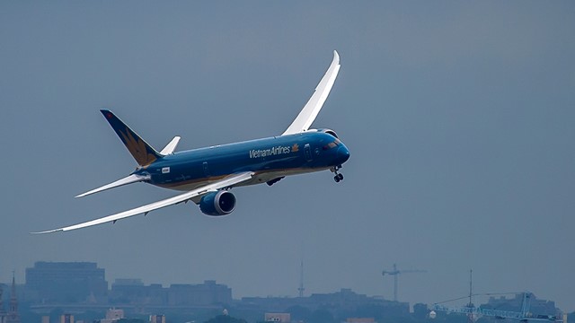 Vietnam Airlines tiếp nhận chiếc Boeing 787-9 Dreamliner đầu tiên ở Châu Á