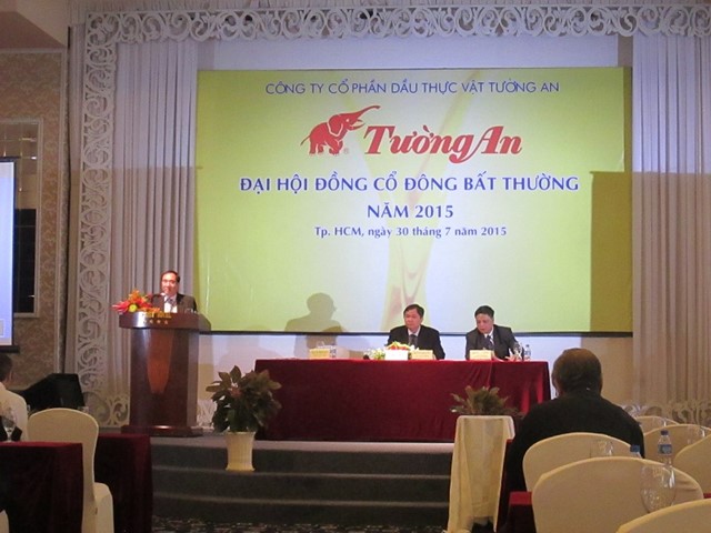 ĐHCĐ bất thường TAC: Thông qua tăng cổ tức năm 2014 lên 23%