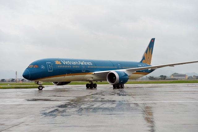 Vietnam Airlines ngày 4/8 khai thác tàu bay Boeing 787-9