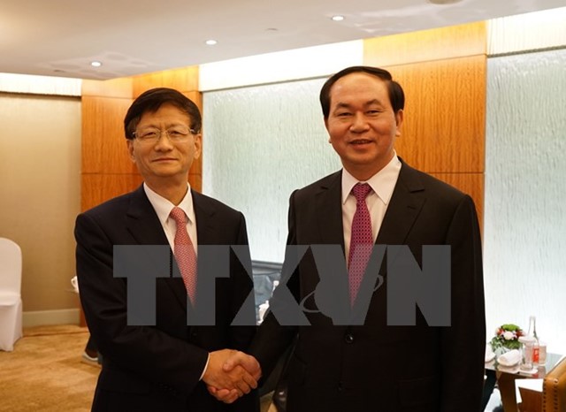 Bộ trưởng Công an hội đàm với các quan chức an ninh Trung Quốc