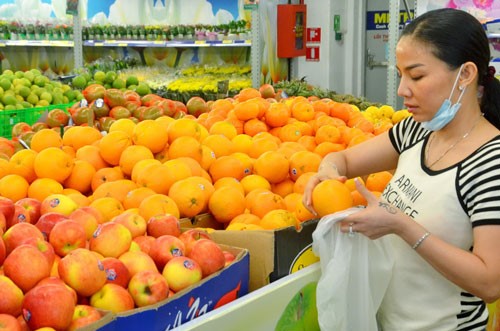 Từ 1/8, sẽ nhập khẩu trở lại nho, cam, quýt của Úc