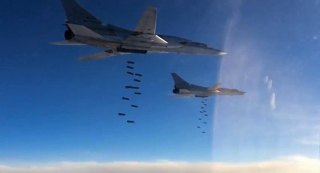 Nga đẩy mạnh chiến dịch quân sự chống IS tại Syria