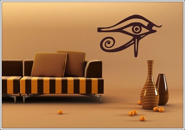 Thiết kế nội thất với họa tiết Ai Cập cổ đại