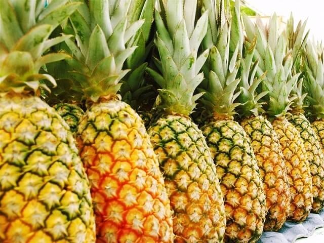 Giá dứa giảm mạnh 