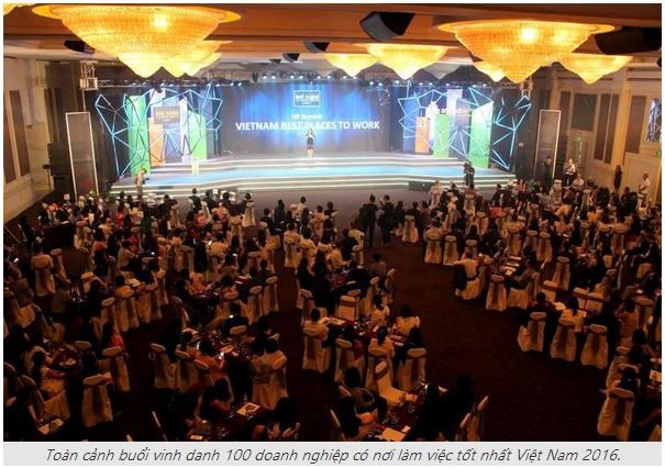 Danh sách 100 môi trường làm việc tốt nhất Việt Nam 2016