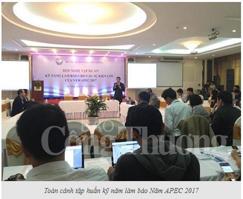 Họp báo trước phiên khai mạc Hội nghị SOM 1 APEC 2017