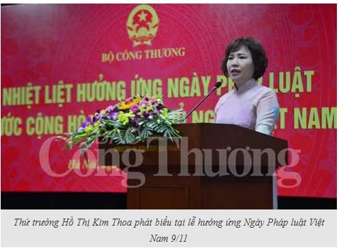 Bộ Công Thương hưởng ứng Ngày Pháp luật Việt Nam