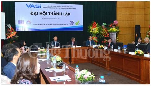 Thành lập Hiệp hội Công nghiệp hỗ trợ Việt Nam