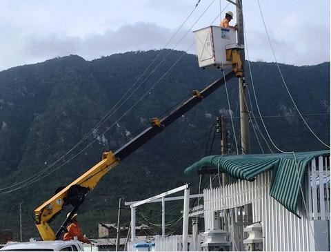 Điện lực TT Huế - Quảng Trị: Tăng cường khắc phục sau bão tại Khánh Hòa và Phú Yên