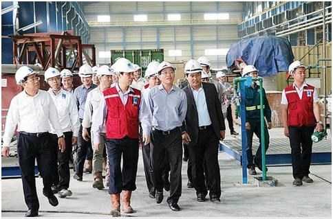 Động lực mới trên công trường Nhà máy Nhiệt điện Thái Bình 2