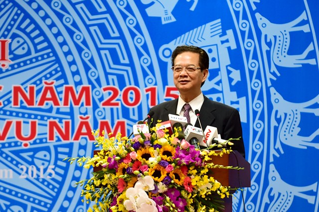 Thủ tướng dự Hội nghị tổng kết năm 2015 của Bộ Công Thương