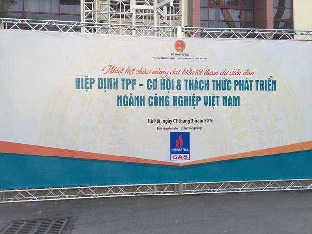 TPP: Thời cơ mới - thách thức mới cho Ngành Công nghiệp Việt Nam