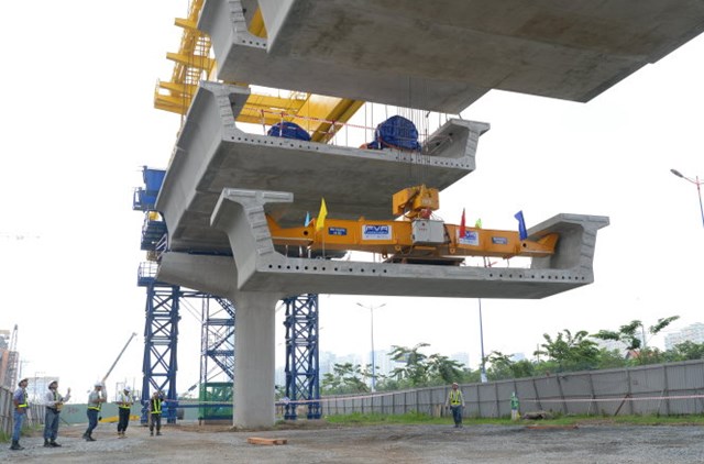 Năm 2019 sẽ hoàn thành tuyến metro số 1 TP.HCM